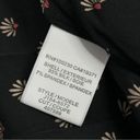 Joie  Black Patterned Drawstring Silk Shorts Photo 5