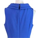 Harper Rose Sheath Midi Dress Fold Collar Sleeveless Blue Purple Women’s Size 12 Photo 9