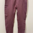 SET active  Burgundy Leggings Size Small Photo 1