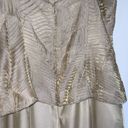 Alex Evenings  Shimmering Gold 2Pc Formal Jacket & Gown Special Event Dress 8 Photo 6