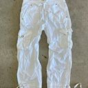 DKNY  White Cargo Pants Photo 1