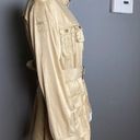 Banana Republic  Trench Jacket Heritage Brand Safari Damask extra large AMAZING!! Photo 10