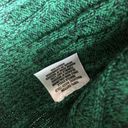 kim rogers  Sweater Sz PS Green Cable Knit Pullover Cotton Academia Preppy VTG Photo 3