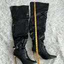 Shoedazzle  Women’s Marcey Heeled Tall Boot in black size 9 Photo 6