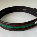 Oscar de la Renta  Vintage Double Buckle Leather Belt , M Photo 9