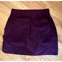 Athleta  Womens Size 4 Midtown Skort Golf Skirt Tennis Burgundy 596503 Photo 1