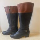 Bandolino  Two Toned Tall Riding Boots Size 11 Photo 4