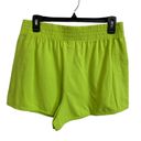 Abound  dolphin hem neon green pull on shorts size S NEW Photo 3