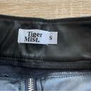 Tiger Mist  Faux Leather Shorts Photo 5