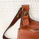 Patricia Nash  Heritage Collection Cognac Smooth Leather London Saddle Crossbody Photo 16