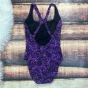 Speedo  Purple Leopard One Piece Swimsuit Photo 4