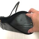 Oleg Cassini Vintage  faux leather black lizard print Crossbody bag Photo 4