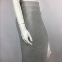 BCBGeneration BCBG Ribbed Sweater Leg Slit Pencil Midi Skirt Photo 2