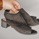 American Eagle  | Black Slip On Shoes Heels 6W Photo 0