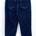 Universal Standard  Stevie High Rise Straight Cuffed Jeans 27" in Dark Indigo Photo 1