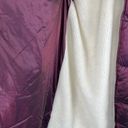 Bernardo  Asymmetrical Sherpa Lined Hooded Puffer Jacket Pomegranate Small NWOT Photo 11