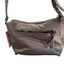 Stone Mountain  Gray Crossbody Hobo Purse New NWT Womens Photo 9