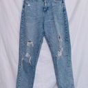 Arizona Jeans Arizona Jean Co. Light Wash Denim High Waisted Distressed Mom Jeans size 3 Photo 0