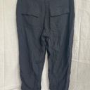 Theory ankle joggers black viscose size 6 Photo 3