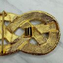 infinity Vintage  Knot Gold Tone Belt Buckle Piece Photo 9