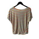 Blush VINTAGE  Striped Tee Y2K Shirt Basic Stylish Trendy Cute Womens Plus Size Photo 3