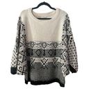 ee:some Black and White Dolman Sleeve Sweater Photo 0