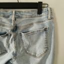 Old Navy rockstar mid rise distressed ripped ankle jeans size 2 Photo 7