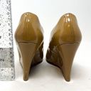 Christian Louboutin  Nude Patent Leather Ron Ron Zeppa 85 Wedges Size 8/38.5 Photo 6