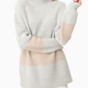 Tuckernuck  Broadway Stripe Heather Sweater Gray Tan Photo 0