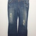 James Jeans  Size 27 4 distressed long tall bootcut Photo 0