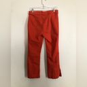 Urban Outfitters  UO BDG Bright Coral Orange Crop Straight Leg High Rise Pants Photo 8