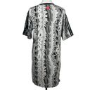 Adidas  Originals Women's Love Unites Graffiti Doodle Athleisure T-Shirt Dress Photo 4