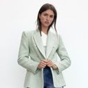 ZARA Double Breasted Texture Blazer / Jacket Photo 0