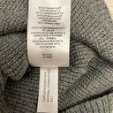 Ralph Lauren Lauren  Gray Hooded Knit Pullover 100% Cotton Sweater Size Medium Photo 15