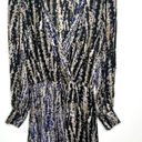 Parker  Silk Long Sleeve Multicolored Dress Size XS Photo 1