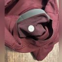 Lululemon Maroon burgundy  crop activewear leggings Photo 2