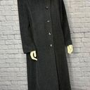 Jones New York Vintage Y2K JNY  Wool Mohair blend Long Gray Coat size Large Photo 1