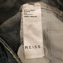 Reiss 💕💕 Elle High Waist Crop Jeans ~ Mid Blue 30 NWT Photo 14