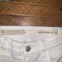 Pilcro and the Letterpress  white slim boyfriend size 26 jeans Photo 1