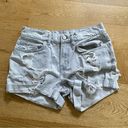 All Saints - Distressed Shorts in Gray Photo 0