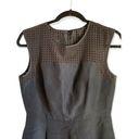 J.Crew  | Black Perforated A-line cocktail dress sz 6 Photo 1