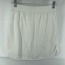 Denim & Co  Women's Activewear Skort Elastic Waistband Mini Skirt White Small Photo 9