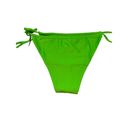 VDM the Label Solid Green Bikini Bottom Large New Photo 21