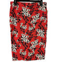 Decree Coral Flower Bodycon Pencil Skirt Women’s Large Brand New Photo 0