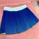 Kyodan  Blue/Black Dot Print Tennis Skirt Size Small Photo 1