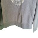 American Eagle  Grey Vintage Fit Logo Crewneck Women Pullover Sweater Size Medium Photo 4