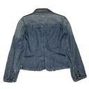 Tommy Hilfiger Womens  Denim One Button Blazer Jean Jacket Cotton Size M Photo 7