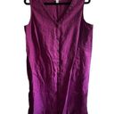 J.Jill love linen sleeveless dress purple size XL Photo 0