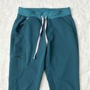 FIGS  Zamora Jogger Scrub Pants Caribbean Blue Size Small Tall Photo 1