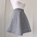 American Apparel  Gray Plaid Mini Skirt Photo 2